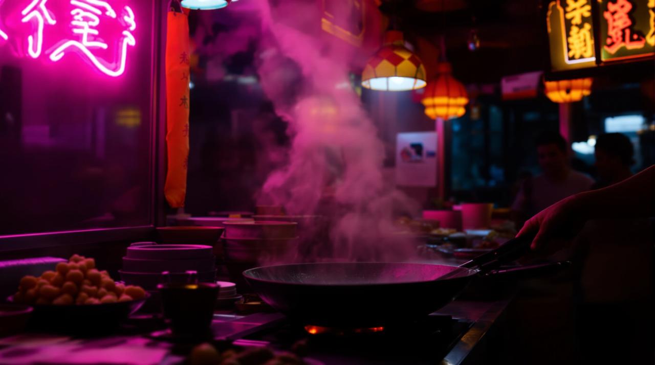 宵夜江湖 - 麻花影视玫紫短片 宵夜江湖